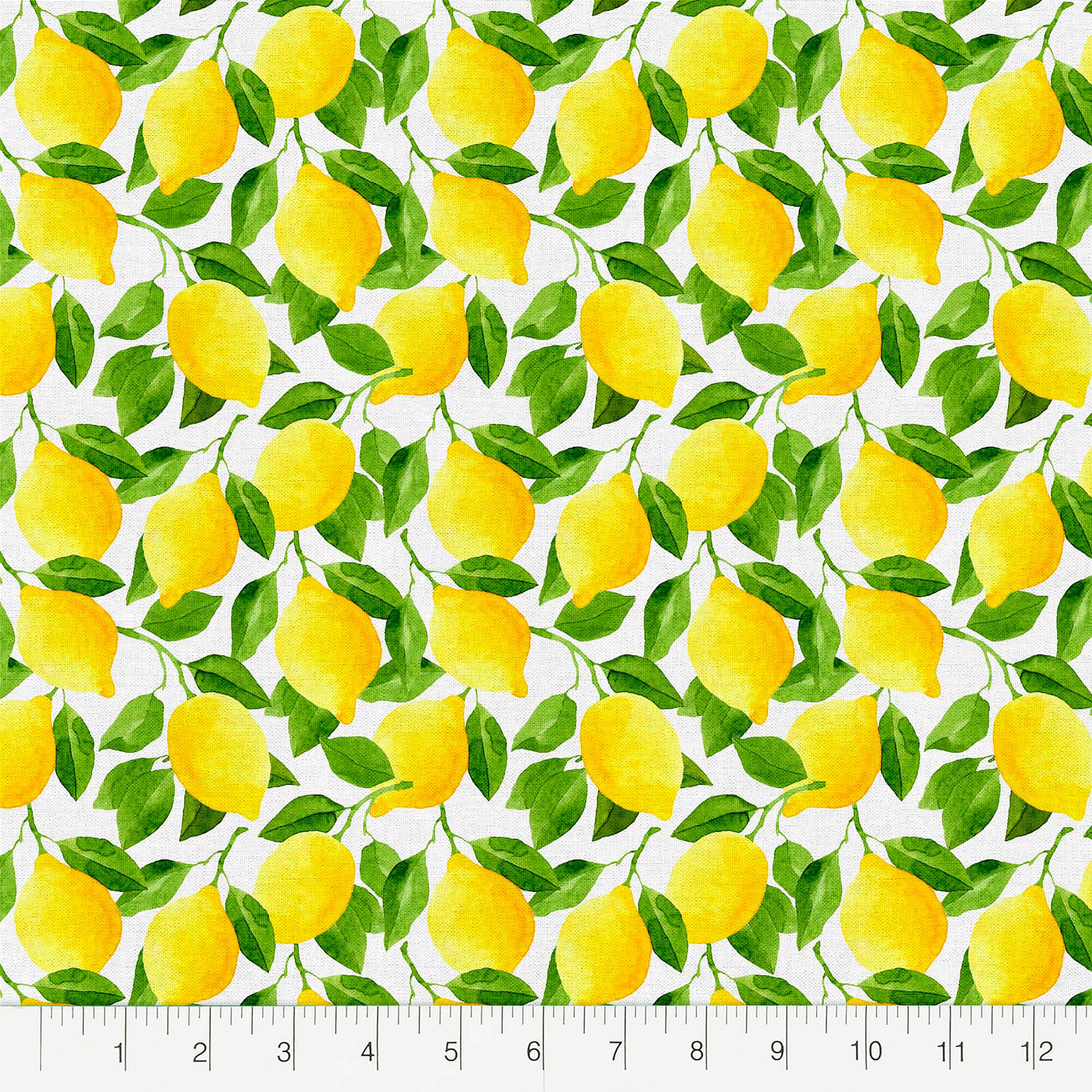 Fabric Editions Lemons Cotton Fabric
